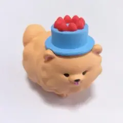 YELL ガチャ 本日の主役？ ポメラニアン フィギュア　もふもふ　イヌ