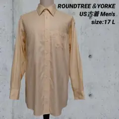 ROUNDTREE＆YORKE ノンアイロン シャツ Men's L US古着