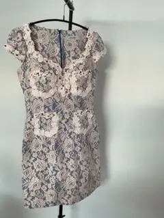 andy 花柄刺繍 キャバドレス