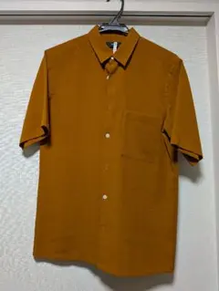 Theory 半袖シャツ マスタード色