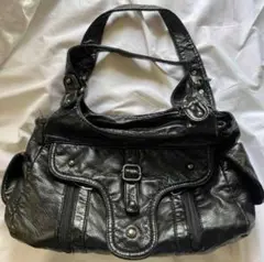 Y2K leather vintage bag hand shoulder