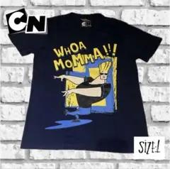 レア　CARTOON NETWORK ジョニーブラボー キャラTシャツ　Lサイズ