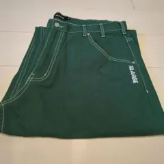 【新品未使用】XLARGE ワークパンツ グリーン