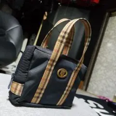 Burberrysバーバリー ビンテージノバチェック ミニバッグ ミニポーチ