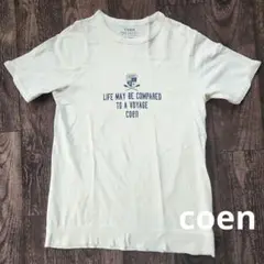 coen　コーエン　プリントTシャツ