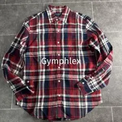 美品⭐︎ジムフレックス　リネン100% チェックシャツ