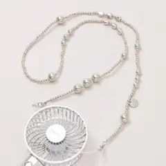 Francfranc シルバー ファン付きチャーム