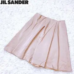JILL SANDER ジルサンダー ナイロンスカート レディース ピンク