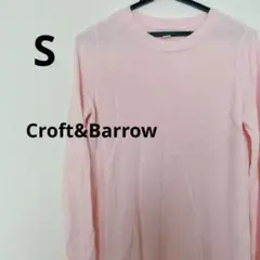 一点物❣️ Croft&Barrow ピンク セーター アメリカ古着 薄手