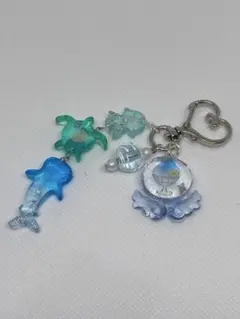 海の生き物チャーム