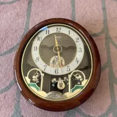 RHYTHMリズム 電波からくり時計 4MY623 RHYTHMリズム 電波からくり時計 4MY623 - メルカリ