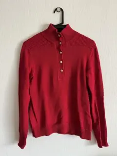 Ralph Lauren ニット タートル 赤