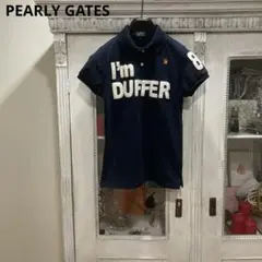 パーリーゲイツ 半袖ポロシャツ 0 ネイビー I'm DUFFER ゴルフウェア