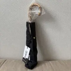 【新品未使用】UVO 折りたたみ傘／3段フローラル ブラック