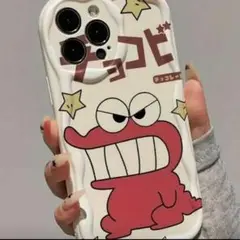 チョコビ iPhone14 ソフトケース クレヨンしんちゃん
