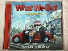 【即購入可】What We Got ～奇跡はきみと～/I Know