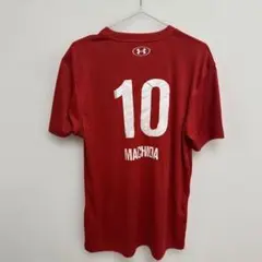 【お盆限定値下げ】富士通レッドウェーブ赤 Tシャツ #10 MACHIDA