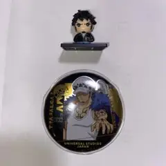 ONEPIECE 缶バッジ トラファルガー・ロー USJ 2024 コレキャラ