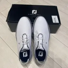 FJ ゴルフシューズ ホワイト スパイクレス