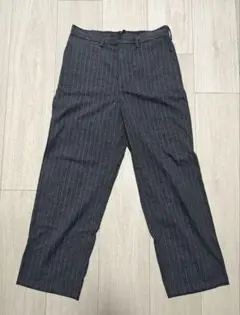 【美品】GU ブラッシュドワイドイージーパンツ