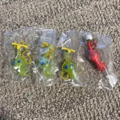 ピクミン マスコット＆フルーツグミ ヒカリピクミン、赤ピクミン