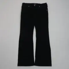 Wrangler black wide flared pants USA