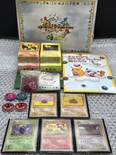【極美品】旧裏　クイックスターター　マスターボール　キラ　ホロ　2枚　プロモ 極美品】旧裏 クイックスターター マスターボール キラ ホロ 2枚