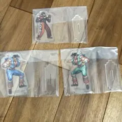 一番くじ　ストリートファイター G賞　アクスタ 　アクリルスタンド　3個セット