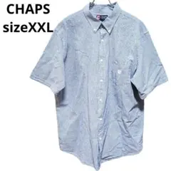 チャップス CHAPS 半袖シャツ チェックXXL
