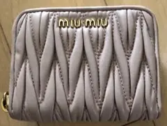 【箱付】【セール】【新品未使用】miumiu ミュウミュウ マトラッセ ミニ財布