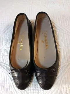 CHANELフラットシューズ