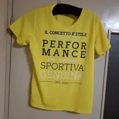 ellesse イエロー Tシャツ