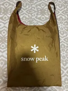 【美品】snow peak エコバッグ