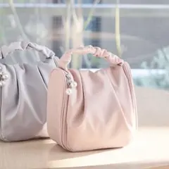 楽天 トラベルポーチ ピンク パール メイク コスメ