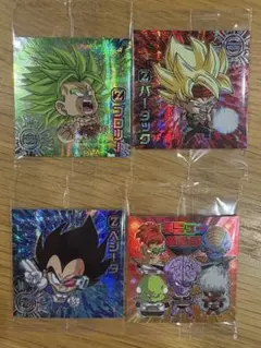 ドラゴンボールウエハース　GRベジータ・ブロリー・ギニュー特戦隊・バーダック