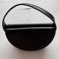 Sybilla シビラ ハンドバッグ レディース 黒 上品 通勤 ポケット２つ