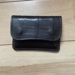 WILD&SWANS クロコダイルレザー タング