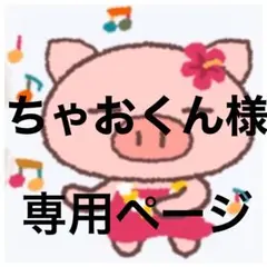 ちゃおくん様　専用ページ