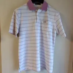 『新品』XXIO ストライプ ポロシャツ Lサイズ