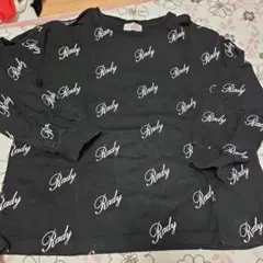 Rady ロゴプリント Tシャツ 黒