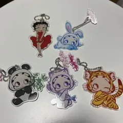 Betty Boop アクリルキーホルダー