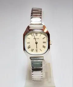 Bulova 手巻き時計 シルバー　ヴィンテージ　【稼働品】