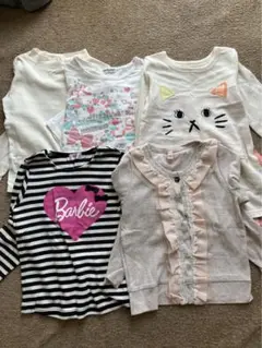 110サイズ　長袖ロンT カーディガン　まとめ売り