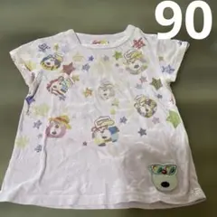 JAM Tシャツ 90 星柄　ピンク