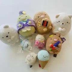 すみっコぐらし　ぬいぐるみ　マスコット　９点まとめ売り