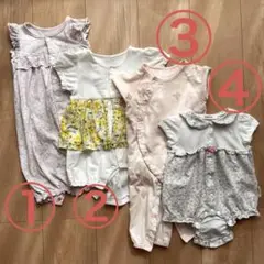 ベビー服セット 50〜70 夏　女の子
