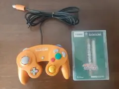 ゲームキューブ コントローラー オレンジ