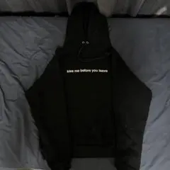 unknown London ブラックパーカー Mサイズ