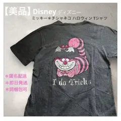 大幅値下げ＊Disneyディズニー ミッキー チシャネコ ハロウィン TシャツL