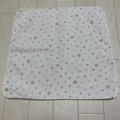 ファミリア　ガーゼハンカチ 星とクマ柄 約30cm3枚セット